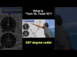 IFR pilots, use "Turn 10 Twist 10" in your DME Arc #pilot