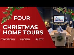 Christmas Home Tour 2024 | Christmas Decorating | Traditional | Modern | Rustic