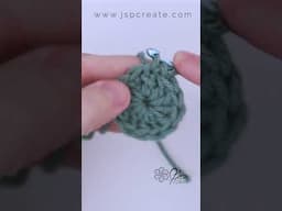 Best Single Colour Start for Double Crochet  #crochet #crochettips #crochetstitch