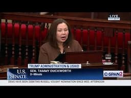 Duckworth Joins Senate Democrats’ 30-Hour Protest Opposing OMB Director Nominee Russell Vought