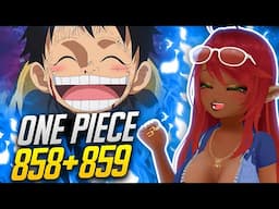 GEAR 4 AND CAKE ON THE WAY!! | One Piece Episode 858/859 Reaction