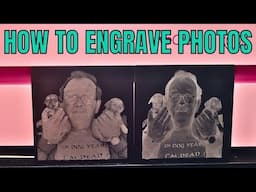 How to engrave photos with your laser