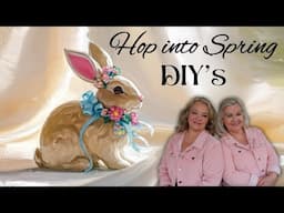 Spring Bunny DIYs: Adorable Handmade Decor for Your Home!