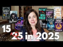 15 Books to Read in 2025 II Yearly TBR II Anticipated 2025 Book Releases