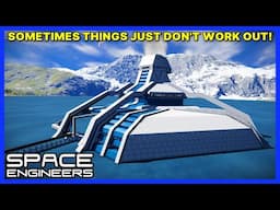 Building an ICE HARVESTER Part 4 - THE GOOD THE BAD and THE UGLY! - SPACE ENGINEERS Survival - Ep 36