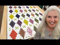 "APPLE JACK" QUILT MAKING AT JORDAN FABRICS!