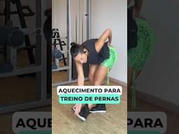 Mobilidade articular para antes do treino de musculação 🏋🏻‍♂️#shapeflix #scn #carolneves #shape