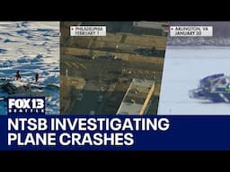 Multiple recent US plane crashes investigated by NTSB