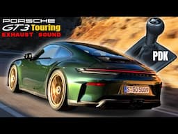 Exhaust Sound 2025 Porsche 911 GT3 with Touring Package PDK Transmission