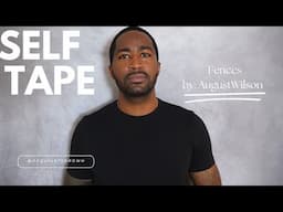 Self Tape Monologue: ‘ Fences’ Scene by August Wilson | Dequiante Brown