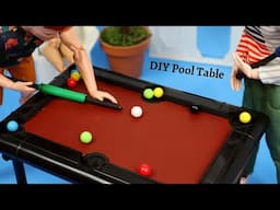 DIY Custom Barbie Doll Pool Table! 🎱 Realistic Doll Crafts | Barbie Doll Videos