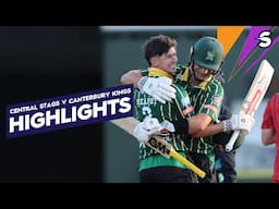 Stags Win Their 4th! Central Stags v Canterbury Kings | Dream11 Super Smash Men's GRAND FINAL 24/25