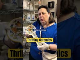 Find & Value Italian Ceramics Thrift Shopping by Dr. Lori