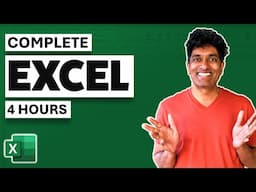 Complete Excel Tutorial for Data Analysis in 4 Hours (with FREE Files)