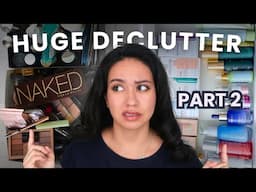 Makeup DECLUTTER and organization 2024 Part 2