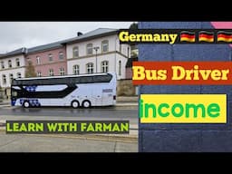 bus driver Salary in germany|germany main driver ke salary