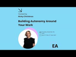 Building Autonomy Around Your Work