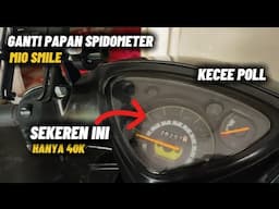 Ganti Papan Speedometer Mio Biar Makin Kece || Modifikasi Mio Smile