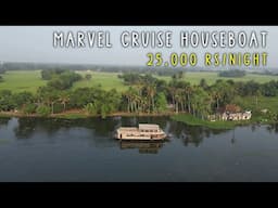 Inside Kerala's Most Luxurious Houseboat | Marvel Cruise Houseboat | Kerala Travel Vlog