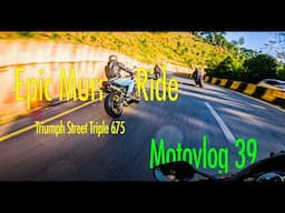 Finally! Epic Murree Ride on My Triumph Street Triple 675! 🏍️🏔 Motovlog 39 | Car Craft | Pakistan