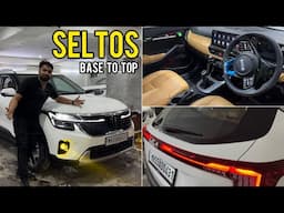 New Kia Seltos Base Model 2025 🔥 Modified | Rear wiper, 360 camera, alloy wheels, multi Fog light!