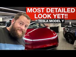 Tesla Model Y Refresh Most Detailed Look Yet!! - Deep Dive - Details On The All New Juniper Model Y