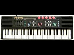 GPM MC-5000 - portable electronic keyboard - DEMO songs