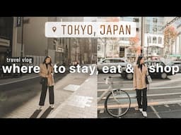 TOKYO JAPAN Travel Vlog & Guide 🇯🇵 amazing hotel tour, must try food & cafes, best shopping places ✨