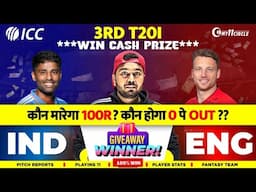 IND🇮🇳 vs ENG🏴󠁧󠁢󠁥󠁮󠁧󠁿 3RD T20i Dream11 Prediction l IND vs ENG Dream11 Team of Today