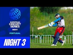 🔴 ECSN Portugal, 2025 | Night 3 | 5 Feb 2025 | T10 Live Cricket | European Cricket