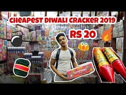 Cheapest Cracker Market In Mumbai 2k19 | Cracker/Pataka In Wholesale Rate | Diwali Shopping