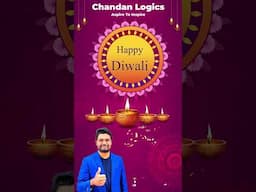 🎆 Happy Diwali to all the students of Chandan Logics! 🎇