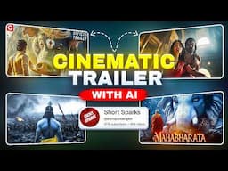 How To Create Cinematic Trailer with AI Like  @shortsparksenglish  | AI Generated Trailer #aifilm