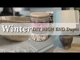 High End DIYs to Create This Winter | Elegant and Affordable Look for Less Decor Projects