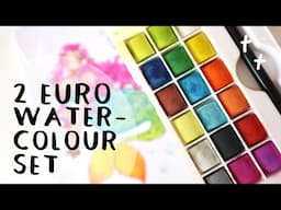 CHEAP 2 EURO Watercolour set - Action