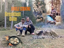 Our first Breakfast Date in Jungle after we became parents!  #rubinadilaik #abhinavshukla #outdoors