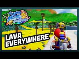 Floor is Lava Challenge in Mario Sunshine is INSANE