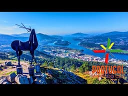 Vila Nova de Cerveira 🦌 Miradouro do Cervo 🦌 deer viewpoint 🛩️ 4K UltraHD