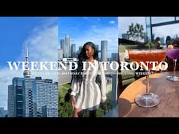 TORONTO VLOG | Rooftop Brunch, Birthday Party, Vibes & Enjoyment, Shopping, Long Weekend & More!