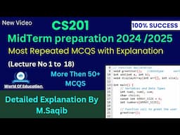 cs201 midterm preparation 2024| cs201 midterm preparation| cs201 midterm past papers | cs201 midterm
