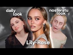 LILY-ROSE DEPP Vampy LOOK – Nosferatu & Everyday Makeup! 🖤✨