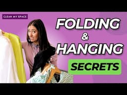 FOLDING & HANGING Secrets EVERYONE Should Know in 2025!