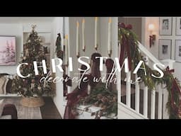 Christmas Decorate With Me 2024 || Decorating the Tree & Main Living Space