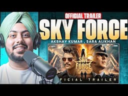 Reaction on SKY FORCE (OFFICIAL TRAILER) - AKSHAY KUMAR | VEER PAHARIYA | SARA ALI KHAN