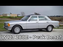 1984 Mercedes Benz 280E (Euro Spec) Review - Is The W123 Peak Benz?