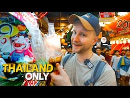 HUGE Street Food Festival in THAILAND! / Phra Pathom Chedi Fair / Thai Food Tour 2024