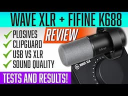 TESTED: Elgato Wave XLR + Fifine K688 for Streaming, Podcasting and Game Recording Voice Over