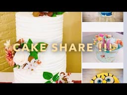 CAKE SHARE | COME SEE WHAT I HAVE BEEN CREATING!!!! #satmornmakes  #cakedecorating #spongebob #cake