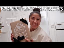 VLOG: gift shopping + making custom wrapping paper ft. ana luisa