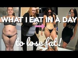 What I Eat In a Day For Fat Loss: Easy & Delicious Meal Ideas from My App!